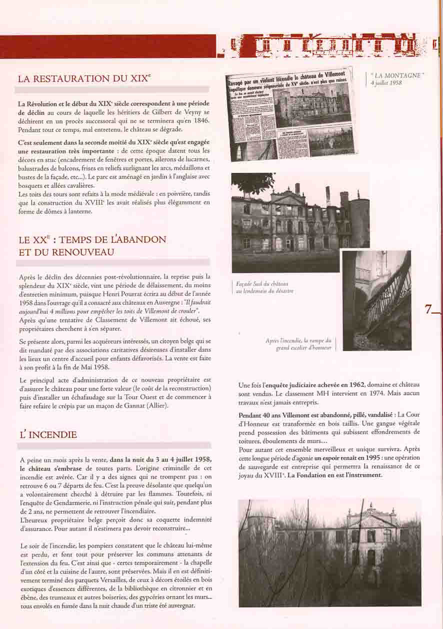 Plaquette de la fondation d'entreprise, page 7