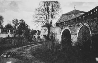 Vue des communs en 1965