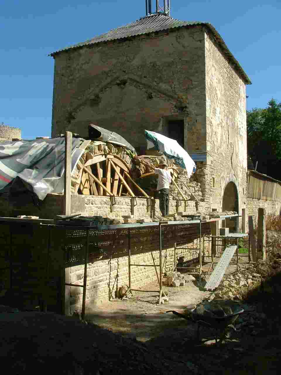 Mur des communs Est