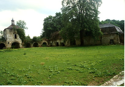 Semis d'un gazon Cour d'Honneur