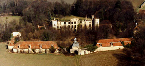 Vue aérienne avant défrichage en 1992