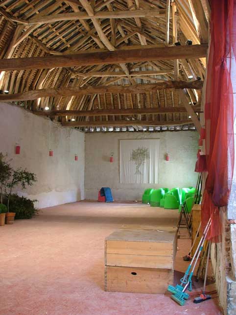 La grange Est, travaux terminés