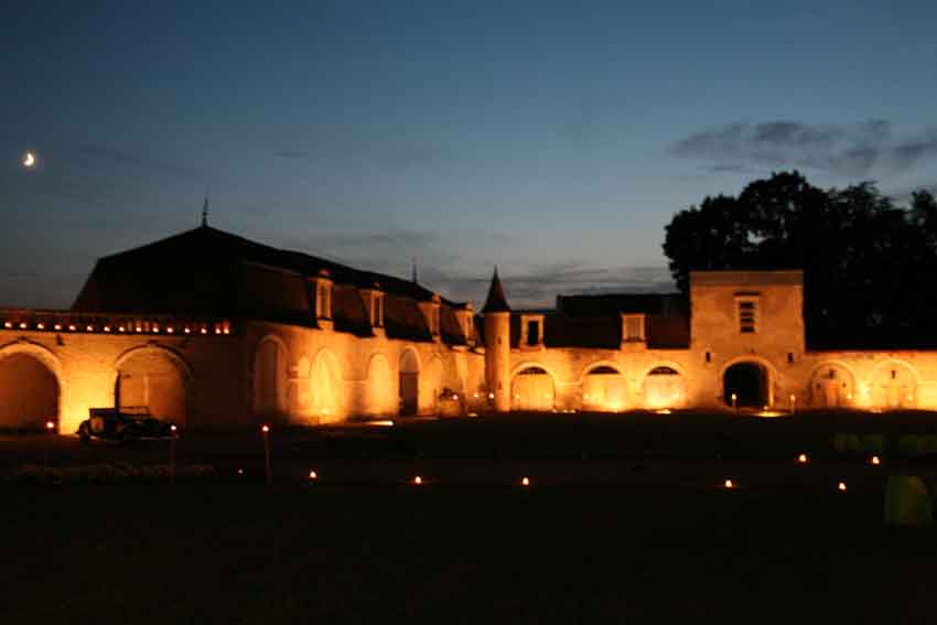Le château en lumière