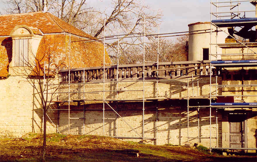 Terminaison du mur