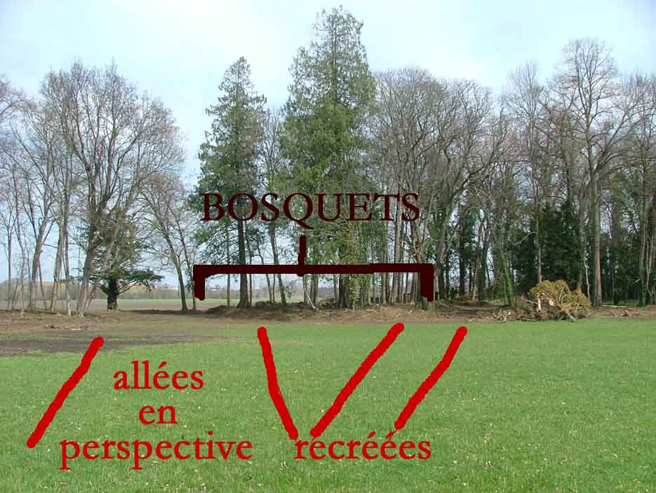 Création des allées